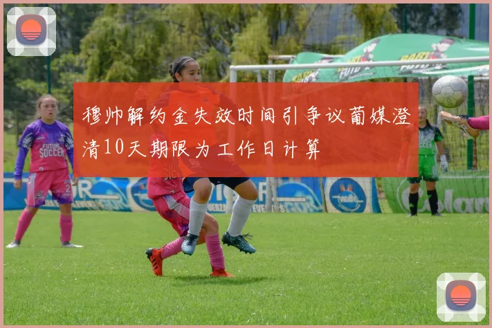 穆帅解约金失效时间引争议葡媒澄清10天期限为工作日计算